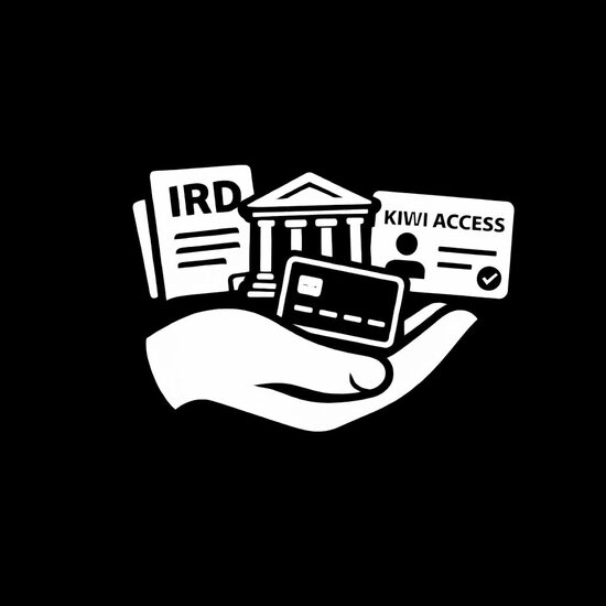 IRD & Compte Bancaire NZ + Kiwi Access | Tarif Étudiant — 34 000 CFP HT